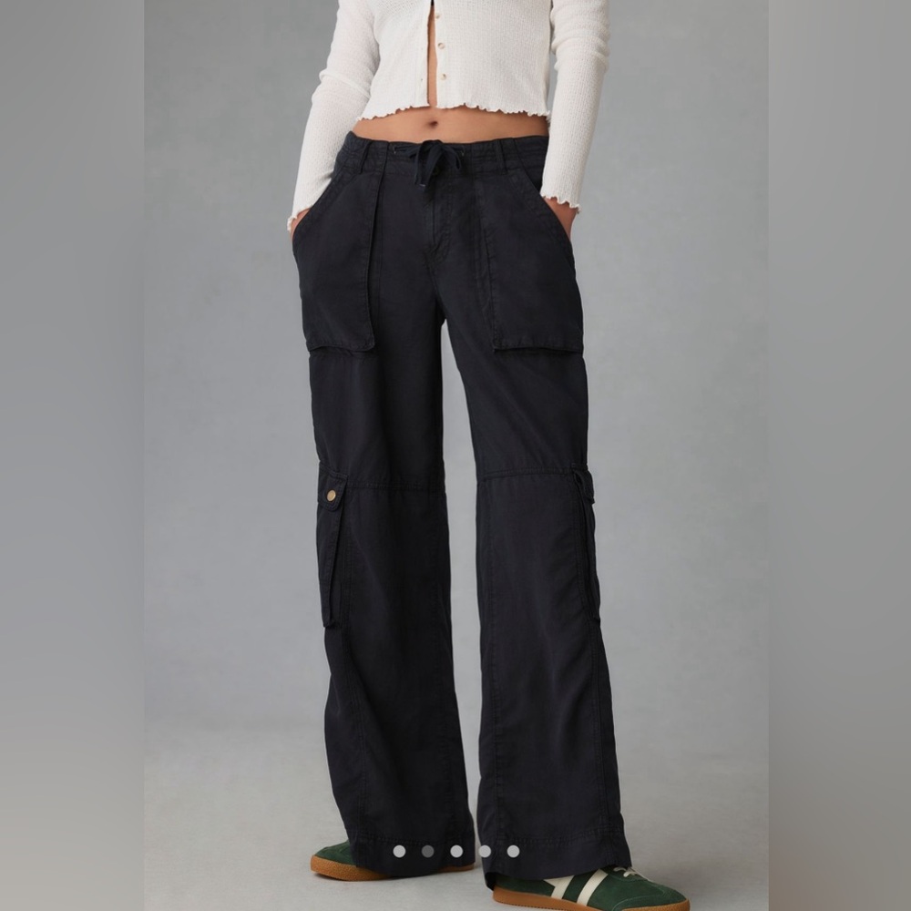 NWT Anthropologie Pilcro Silky Cargo Pants 22W